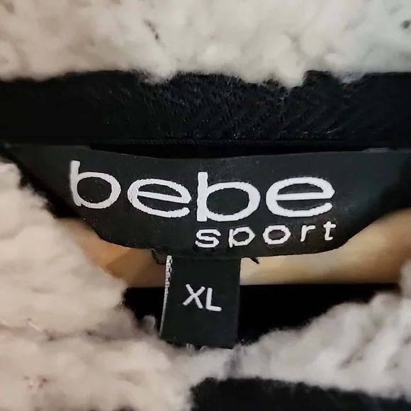 Bebe Sport Sherpa Lined Hoodie - Picture 6 of 9